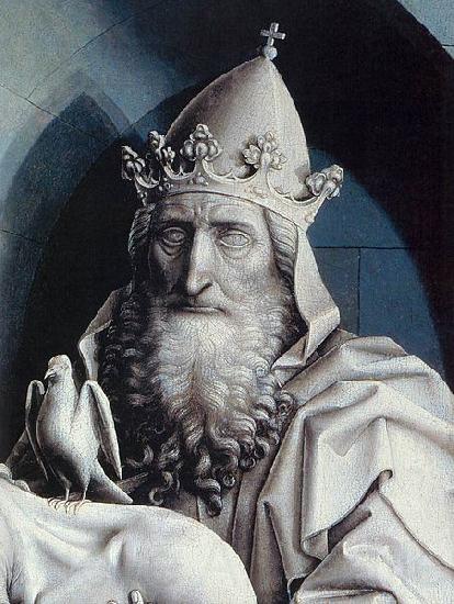 Robert Campin The Holy Trinity Norge oil painting art